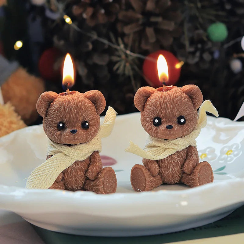 Luméa's Christmas Bear Candle