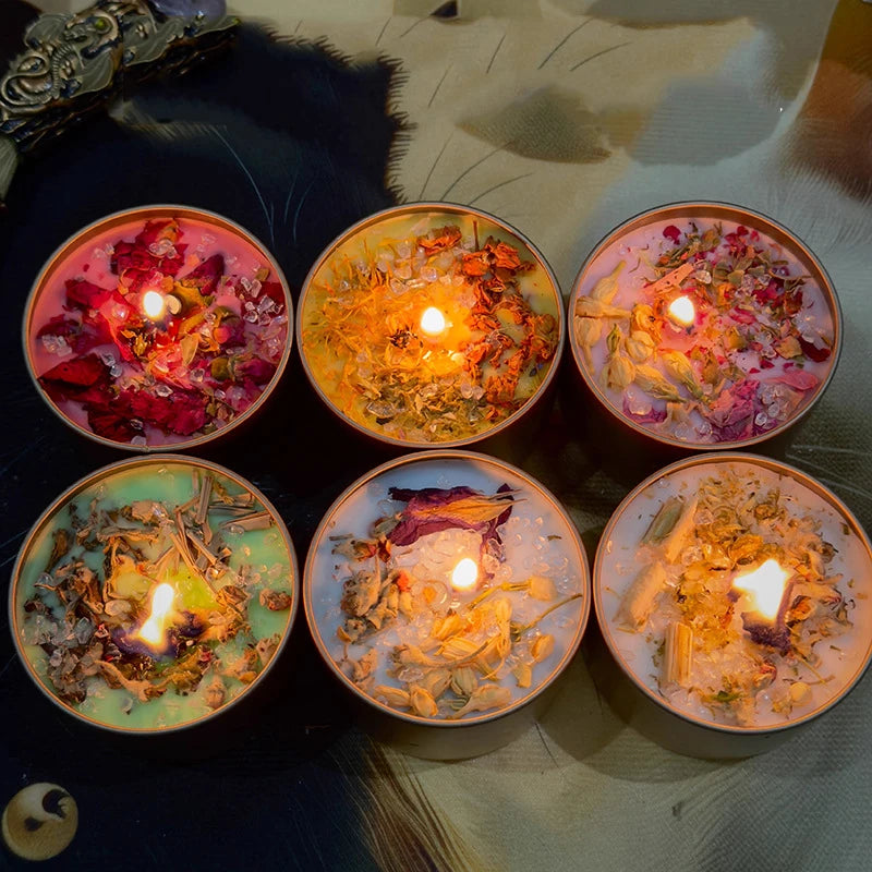Luméa's Crystal Candles