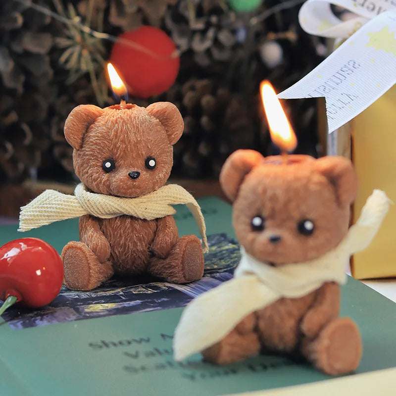 Luméa's Christmas Bear Candle